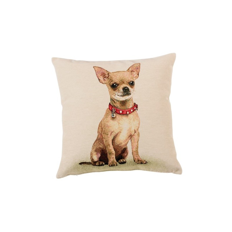 FUNDA COJÍN CHIUAUA C/UNICO 45x45 - Gobelino