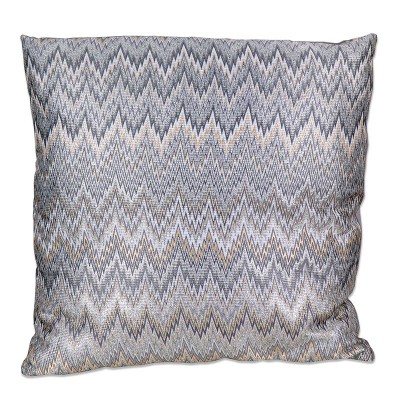 COJÍN ZIG-ZAG C/GRIS 45x45
