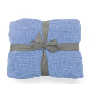 PLAID PUNTO C/AZUL -...