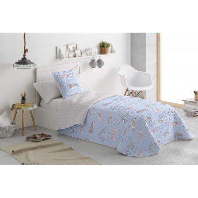 COLCHA BOUTI D.175 C/AZUL...