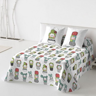 COLCHA BOUTI CACTUS C/UNICO...