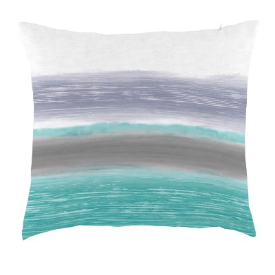 FUNDA COJÍN ESTIL C/AZUL 45x45