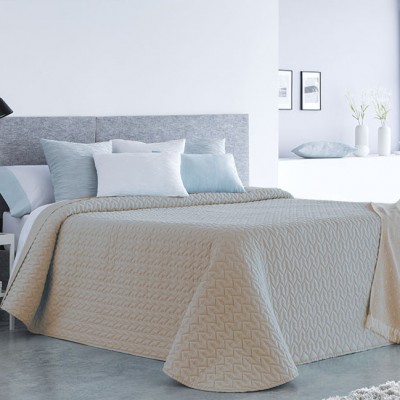 COLCHA BOUTI COTTON C/BEIG...