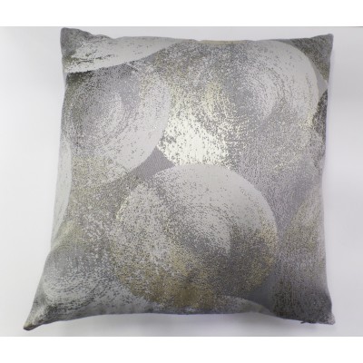 COJÍN ESFERAS C/DORADO 45x45