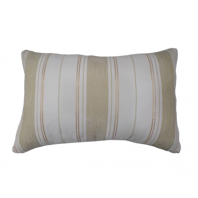 FUNDA COJÍN MIA C/DORADO-BEIGE 30x50