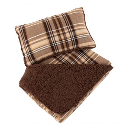 SET PLAID ESCOCIA C/BEIG +...