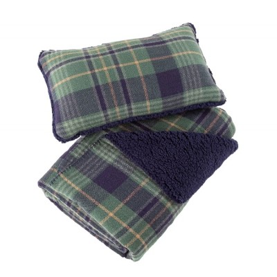SET PLAID ESCOCIA C/BEIG +...