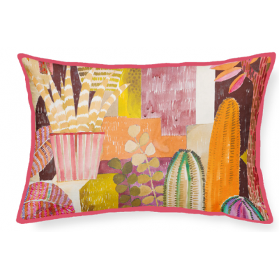 COJÍN MULLER C/FUCSIA 30x45...