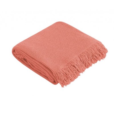 PLAID FAUSTO C/CORAL -...