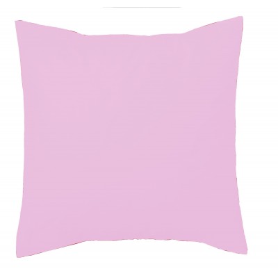 FUNDA COJÍN COMBI C/ROSA 40x40