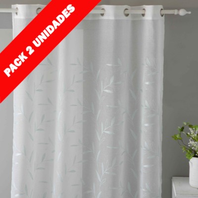 CORTINAS OLLAOS THAIS VERDE...