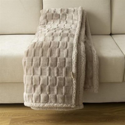 PLAID SELAN C/BEIG - 140x200cm