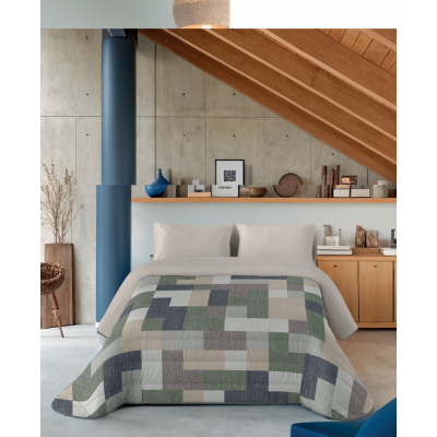 COMFORTER TETRIS C/UNICO...