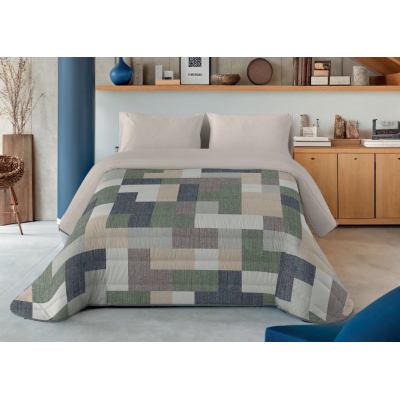 COMFORTER TETRIS C/UNICO...