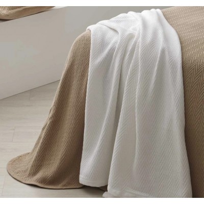PLAID PUNTO ADRA C/BLANCO -...