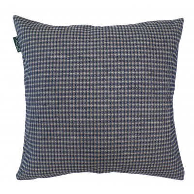 FUNDA COJÍN MIEL C/AZUL 50x50