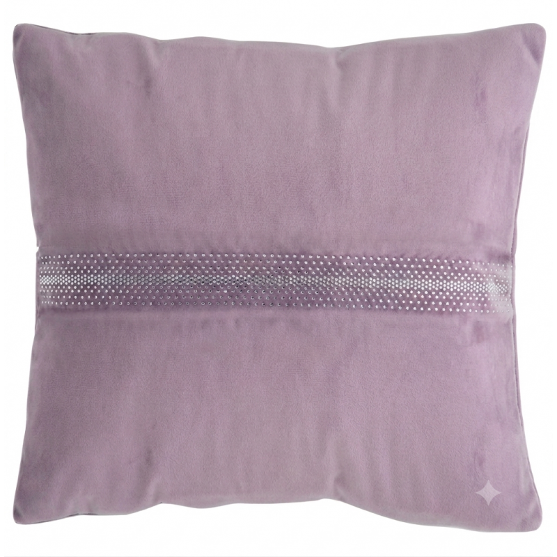 FUNDA COJÍN LUXURY-14 C/MALVA 45x45