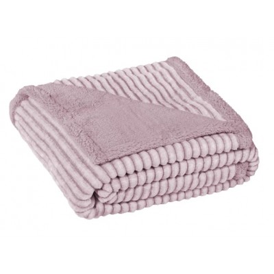 PLAID LINES C/17 LILA 140X190