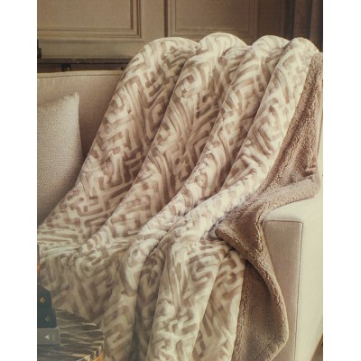 PLAID TOSCANA C/BEIG -...