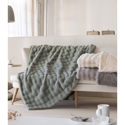 PLAID RUAN C/VERDE - 150x200cm