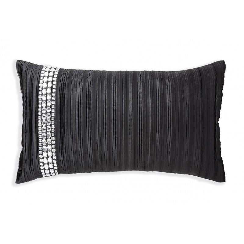 FUNDA COJÍN LUXURY C/NEGRO 30x50